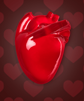 Lush Drops Strawberry-Scented Anatomically Correct Heart For Valentine's Day!