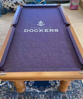 Dockers Fans Froth Over This Custom Pool Table That’s Popped Up For Sale On FB