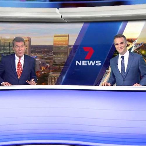 Ryan Daniels Says He Needs To Get His Ties 'To Rick-Level' Now He's On The Seven News Desk