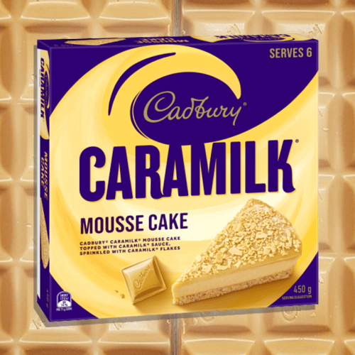 Sara Lee & Cadbury Have Launched A Caramilk Mousse Cake!
