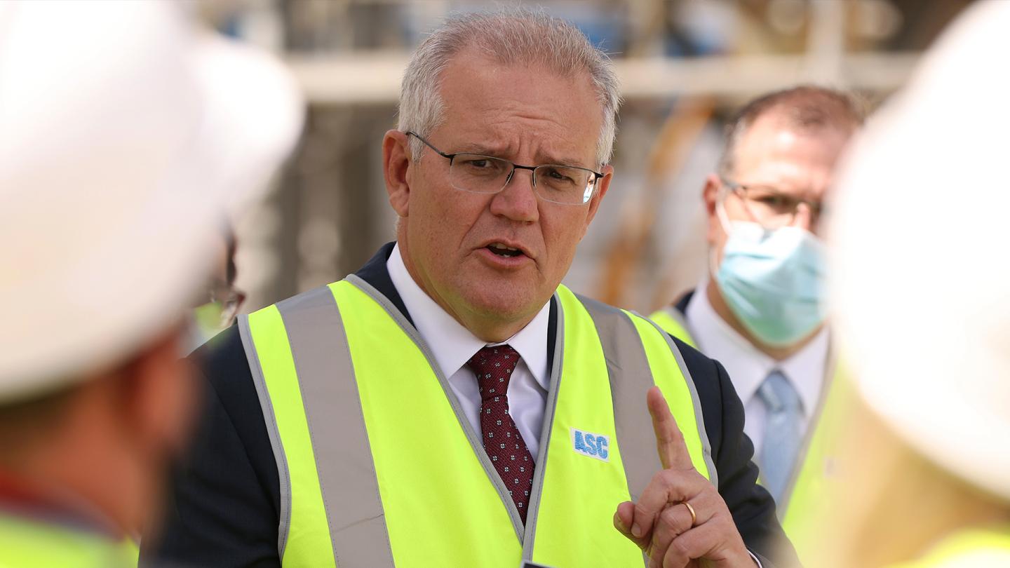 Clairsy & Lisa asked Scott Morrison about THAT logo…