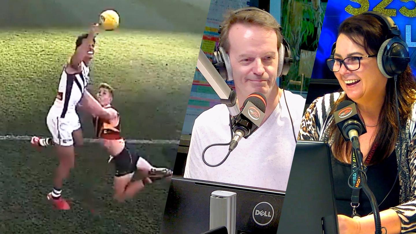 Mundy on THAT save against Adelaide...