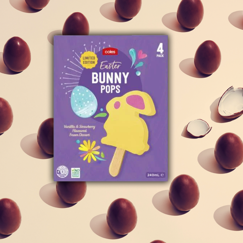 Just look At These ADORABLE 'Easter Bunny Pops' From Coles!