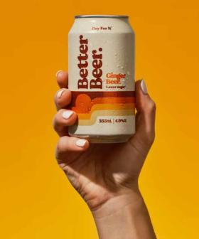 A New Boozy Ginger Beer Has Just Rolled Out That's WAY Lower In Sugar