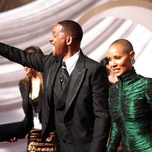 New Footage Emerges Of Jada Pinkett Smith Laughing After Will Smith Slaps Chris Rock