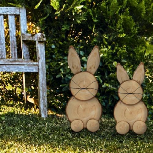 Here's How To Make The Cutest DIY Backyard Bunny For Easter!