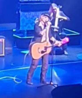 Johnny Depp Takes The Stage To Unsuspecting Crowd As He Awaits Verdict