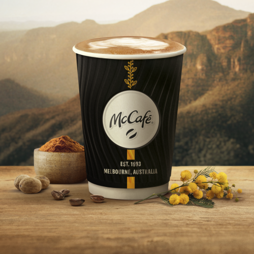 Macca's Has A New 'Australiano' Coffee... With Wattleseeds