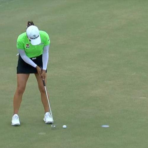 For Minjee Lee it was a big day… but for her family, it was business as usual…