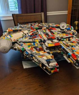 'Thrill Of The Build': Internet Loses Collective Mind Over This LEGO Millennium Falcon