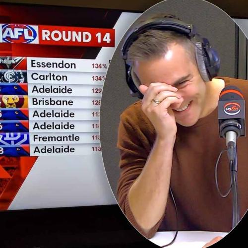 'Oh Man': Ryan Daniels Explains His Fully Cooked AFL Ladder That Appeared On The News