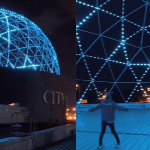 Police Investigate After TikTok Clip Shows Group Scale Building Under Scitech Dome