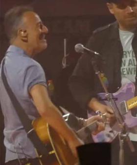 Watch Coldplay Cover Bruce Springsteen Songs... With The Boss Himself