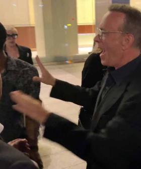'Back The F--- Off!': Tom Hanks Defends Wife From Pushy Fans