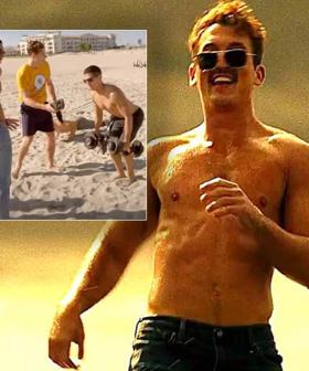 Check Out This Behind-The-Scenes Clip Of THAT Beach Scene In Top Gun: Maverick
