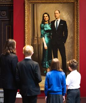 Prince William And Kate Middleton Unveil Their First Official Joint Portrait
