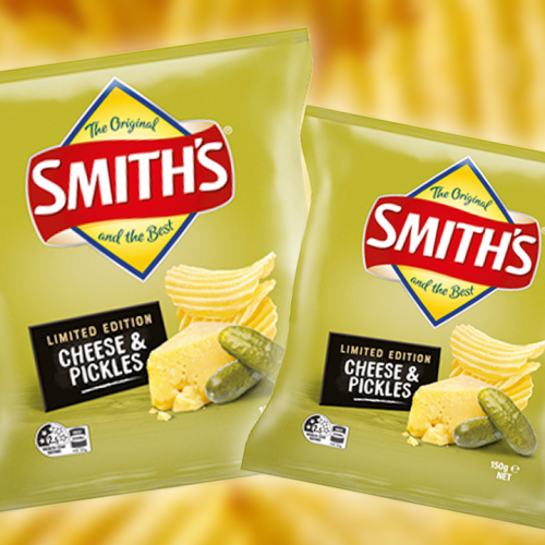 Smith's Release Your New Fave Chip Flavour: Cheese & Pickle