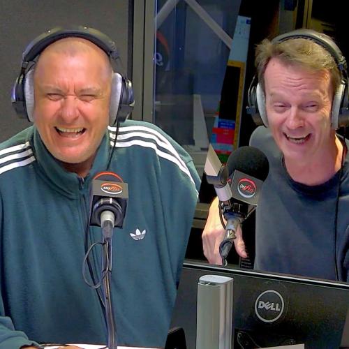 Clairsy and his son went to visit the Kath & Kim house...