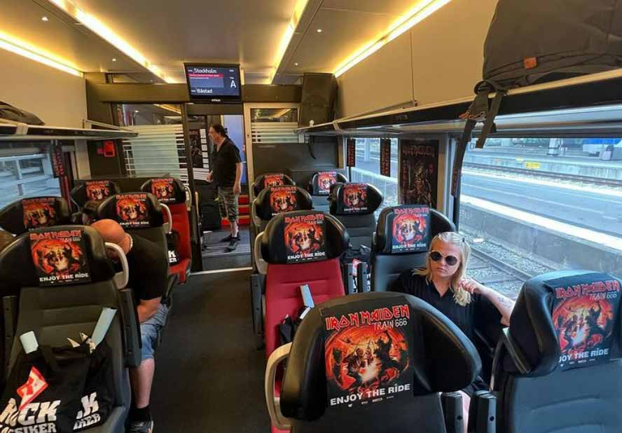 'Train 666': Iron Maiden Decks Out Another Mode Of Transport With ...