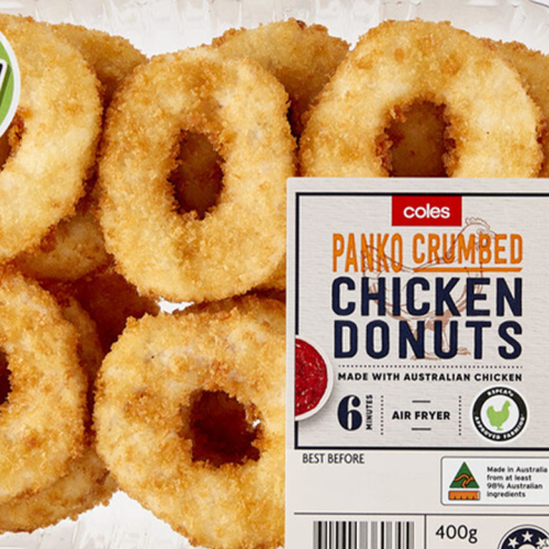 Wait. Coles Is Now Selling Chicken... Doughnuts?
