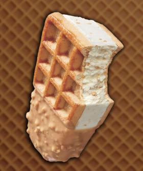 You Can Now Buy A Waffle Maxibon (Featuring An Actual Waffle)!
