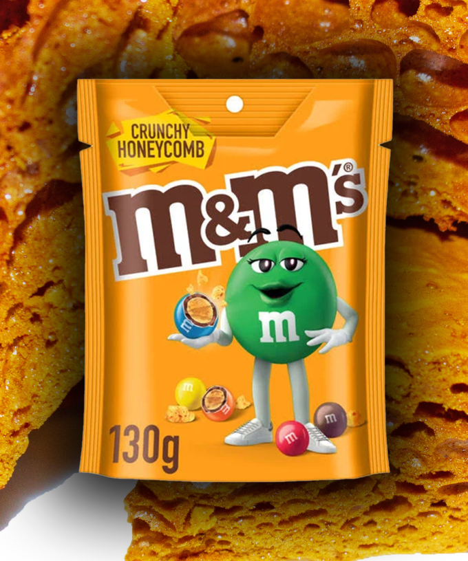 Crunchy Honeycomb M&M's, M&M'S Wiki