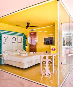 Would You Stay In This Hotel Room Made Of GLASS?
