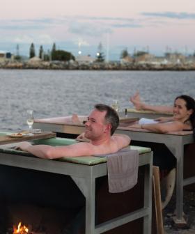 Woodfired Baths Are Gonna Be Set Up Along The Freo Waterfront & Hold Me Back Plz
