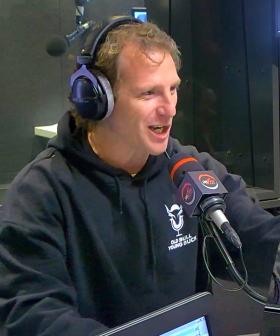 In the future, AFL players might not need to wait until a quarter is over for their coaches' spray.