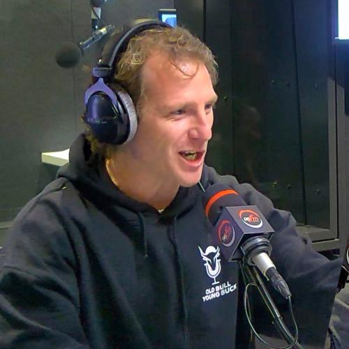 In the future, AFL players might not need to wait until a quarter is over for their coaches' spray.