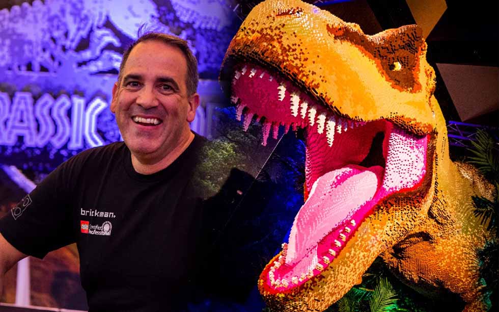 jurassic world by brickman