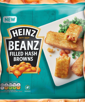 Would You Try Hash Browns Filled With Baked Beans?