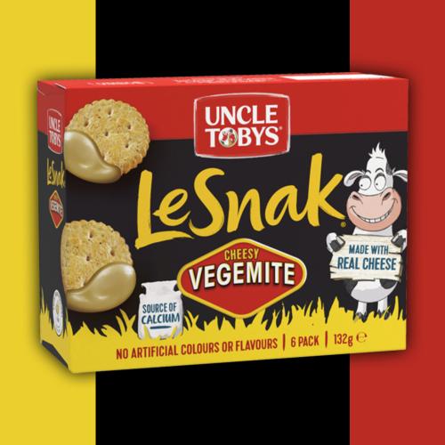 You Can Now Get Uncle Tobys Le Snak Cheesy Vegemite Flavour