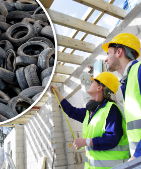 You Could Soon Build A House Out Of Recycled Car Tyres