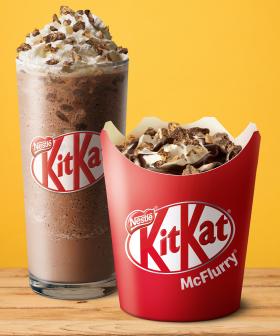 It's Official: Macca's Is Bringing Back Their God-Tier KitKat McFlurry & Frappe!