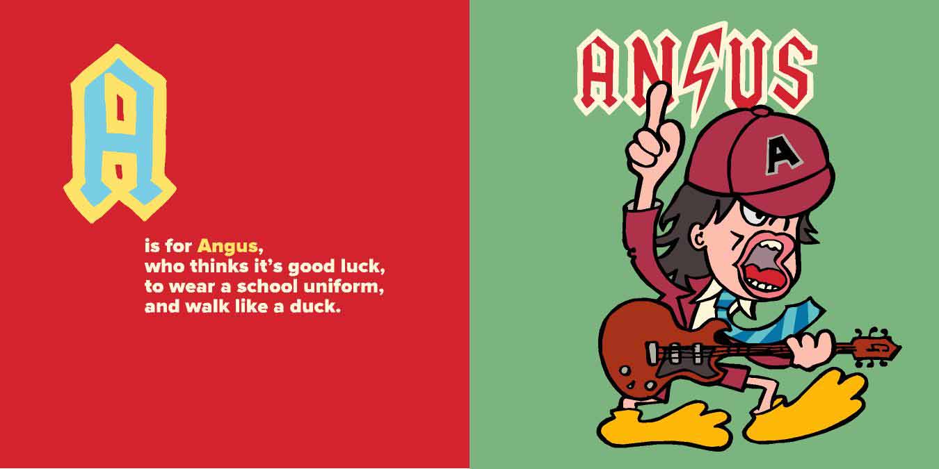 AC/DC To Release 'AC/DC AB/CD' Children's Picture Book