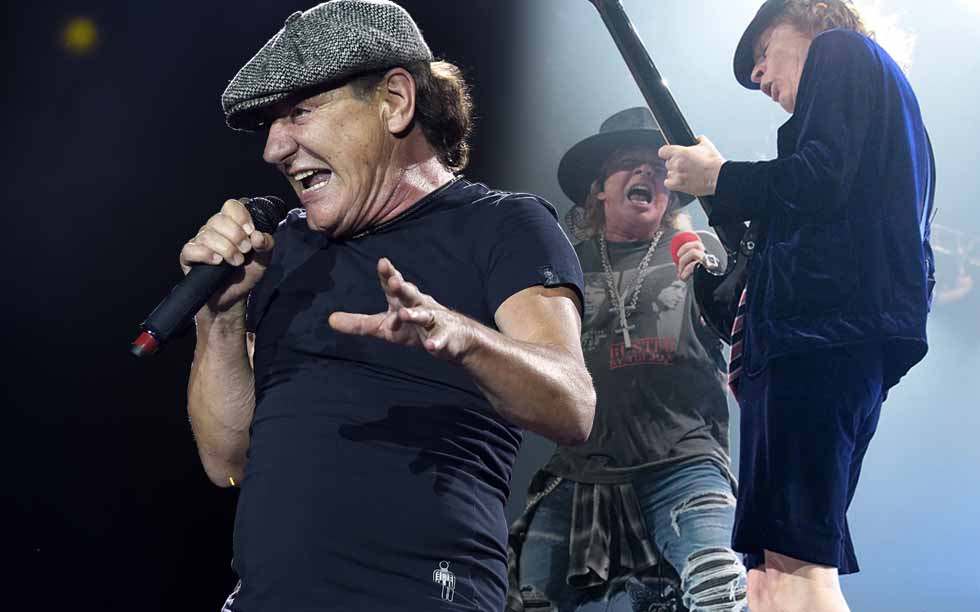 Brian Johnson Says He Couldn t Watch Axl Rose Fill In For Him In