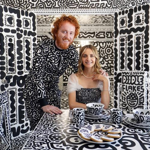 British Artist Covers Every Surface Of His House With Doodles