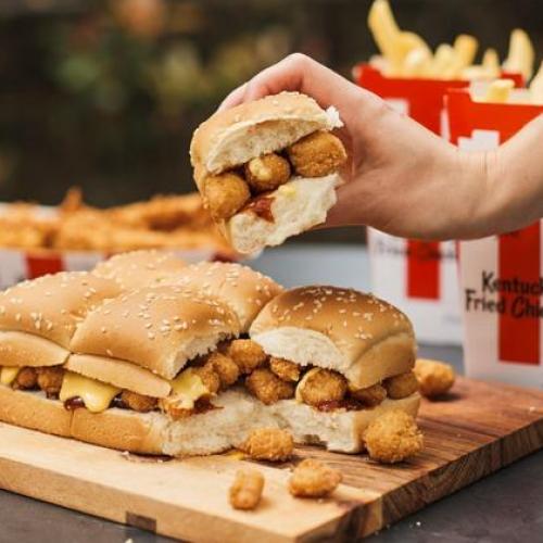 KFC Has Brought Back Their Popcorn Chicken Slab For The Shortest Time