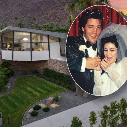 You Can Now Buy Elvis & Priscilla Presley’s Palm Springs Honeymoon Home