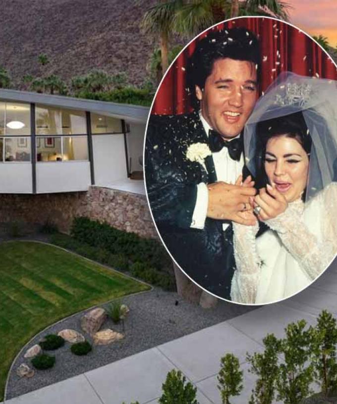 You Can Now Buy Elvis & Priscilla Presley's Palm Springs Honeymoon Home