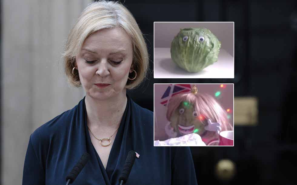 'Lettuce Rejoice' Head of Iceberg Lettuce Outlasts UK Prime Minister