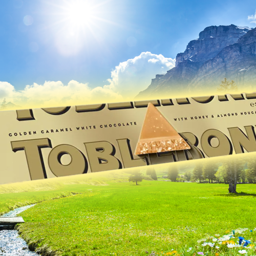 Your Fave Choccy Toblerone Mountains Have Turned Golden!
