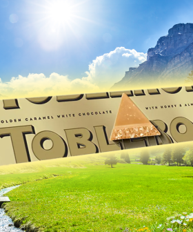 Your Fave Choccy Toblerone Mountains Have Turned Golden!
