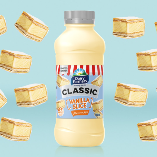 The Classic Vanilla Slice Is Now A New Creamy Flavoured Milk