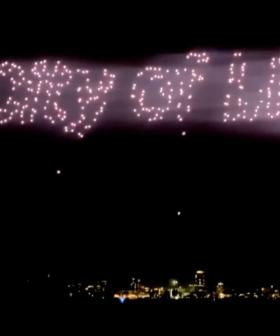 $100K Of Drones End Up In Swan River During City of Light Show