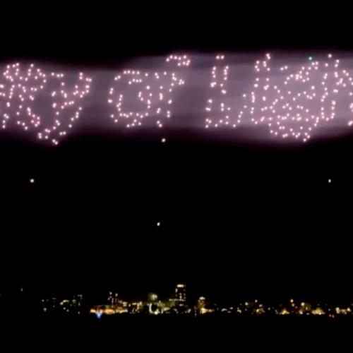 $100K Of Drones End Up In Swan River During City of Light Show