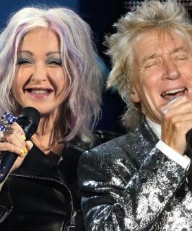 'Who Woulda Thunk It?': Cyndi Lauper On Touring With Rod Stewart