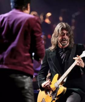 Dave Grohl Makes Surprise Appearance During Rock Hall Induction Ceremony
