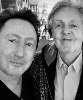 Julian Lennon Reunites With 'Uncle Paul' In New Photo